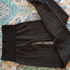 a new day Black and Gray Houndstooth Leggings